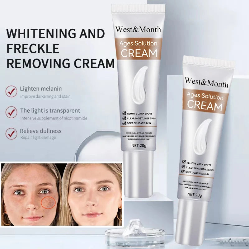 Remove Freckle Cream Whitening Dark Spots Effective Remove Melasma Serum Melanin Moisturize Brighten Smooth Face Skin Care