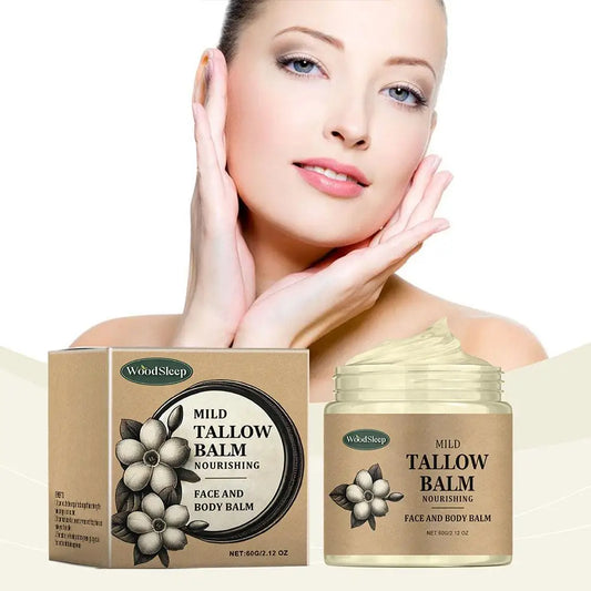 Tallow Honey Balm Moisturizing Nourishing Improve Dryness Face Skin Smooth Body Products Soothing Care Rough Beauty O2T1