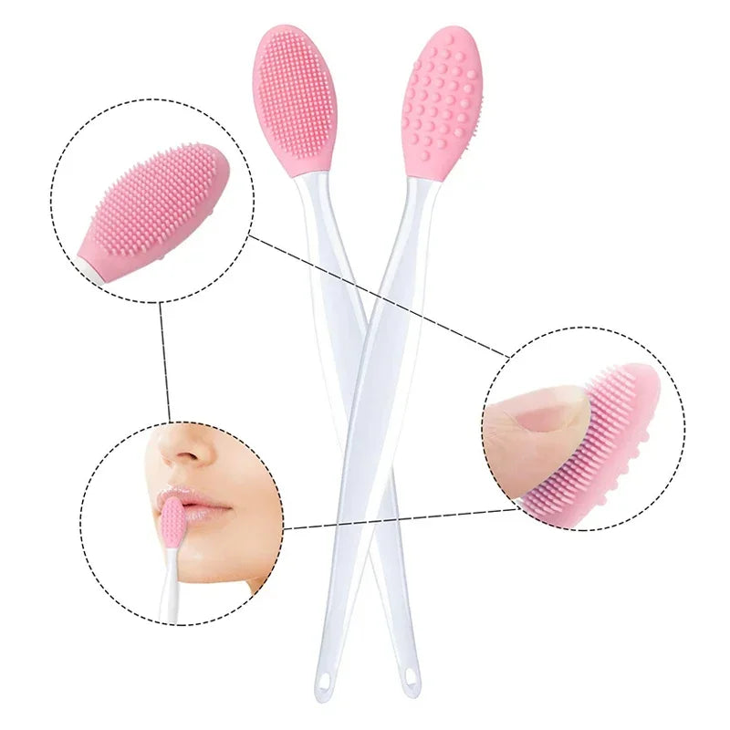 1PC Beauty Skin Care Wash Face Silicone Brush Cleansing Brush Exfoliating Nose Clean Blackhead Removal Brushes Tools